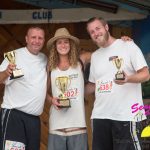 The winners of Seacrets "Cool Runnins Fastest Server on Da Beach" in Ocean City, MD.