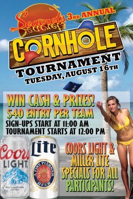Cornhole Tournament Flyer