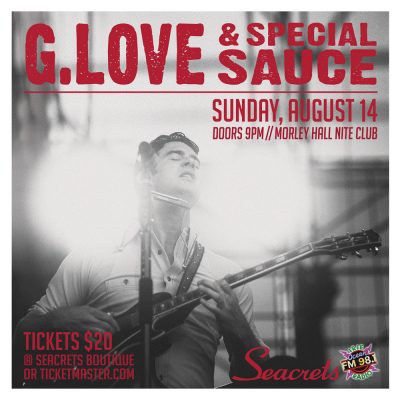 G Love and Special Sauce Band Flyer